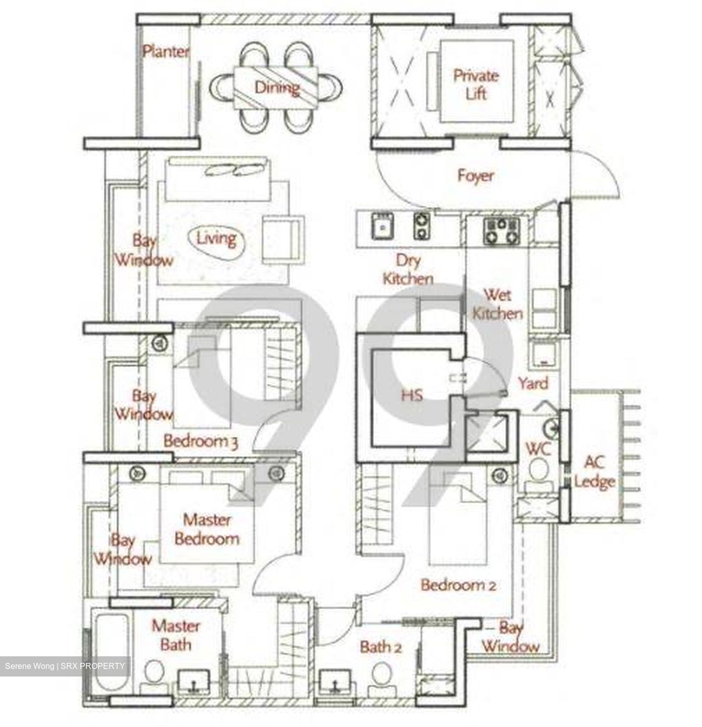One Tree Hill Residence (D10), Apartment #359609161